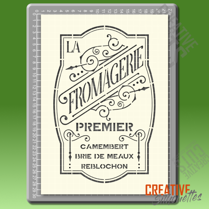 Fromagerie Stencil - Image 1