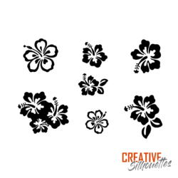 Hibiscus Patterns Stencil - Image 3