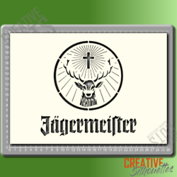 Jagermeister Stencil