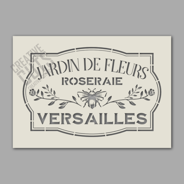 Jardin de Fleurs Stencil - Image 2