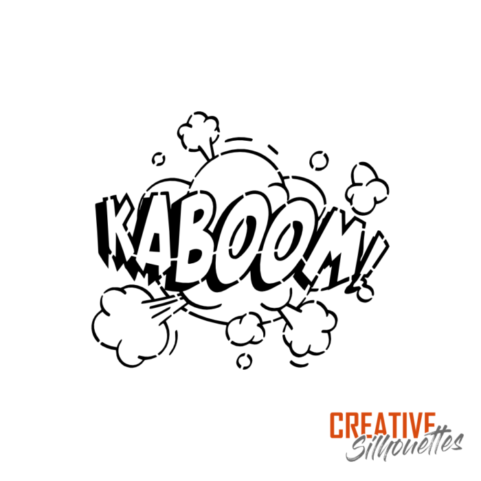 Kaboom Stencil - Image 3