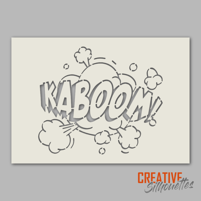 Kaboom Stencil - Image 2
