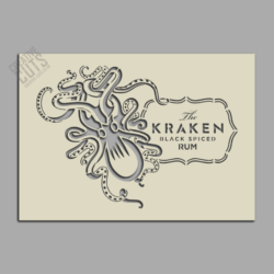 Kraken Label Stencil - Image 2