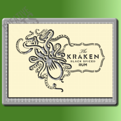 Kraken Label Stencil
