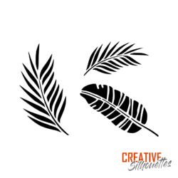 Leaves Version 2 Stencil - Image 3