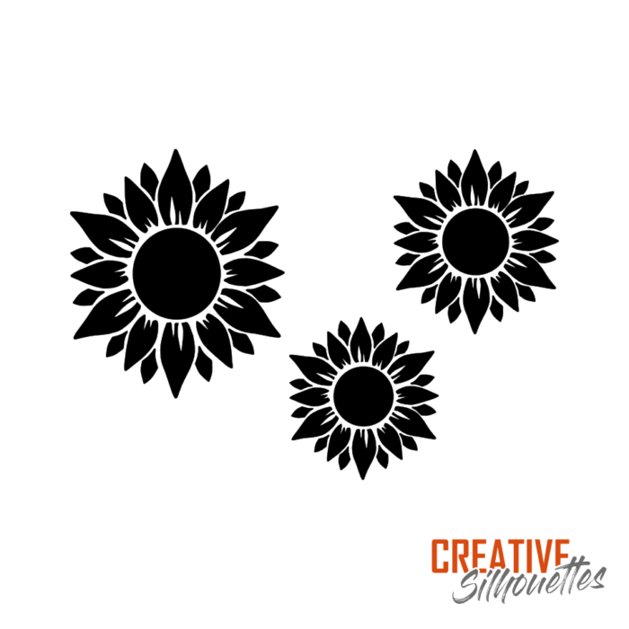 Sunflowers Stencil - Image 3
