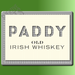 Paddy Whisky Stencil