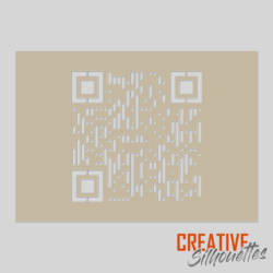 QR Code Stencil Stencil - Image 2