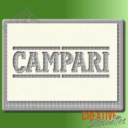 Campari Stencil