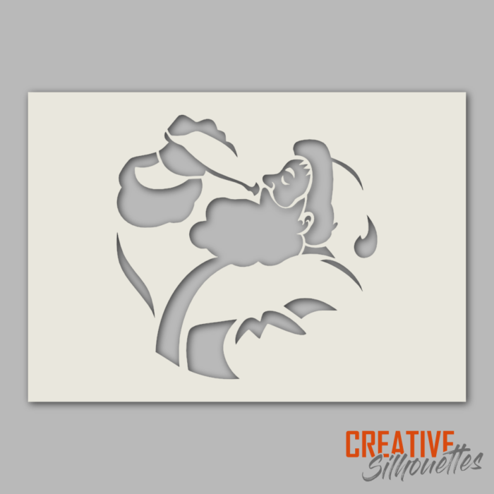 Cola Santa Stencil - Image 2