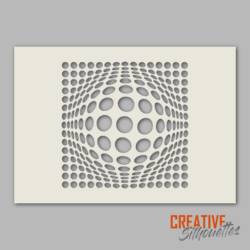 Bulging Halftone Stencil - Image 2
