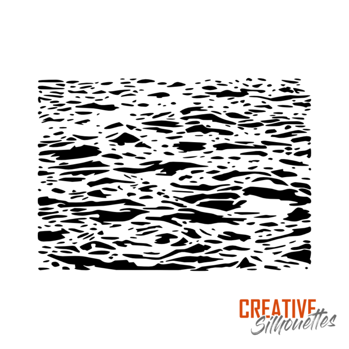 Wave Pattern Stencil - Image 3