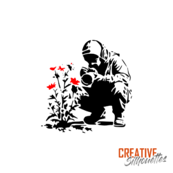 Plant Photographer Stencil - Image 3