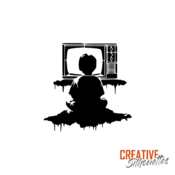 TV Boy Stencil - Image 3