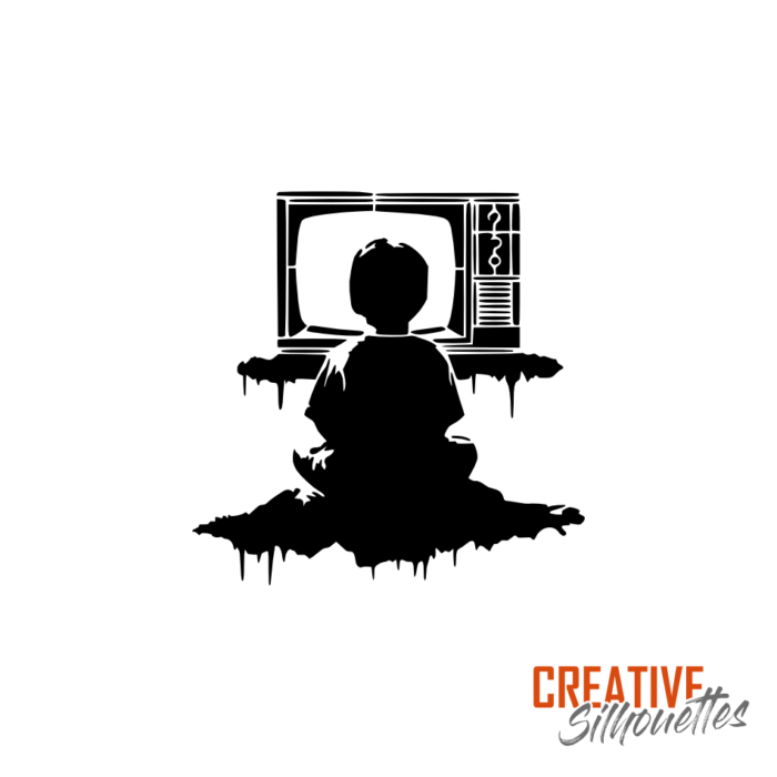 TV Boy Stencil - Image 3