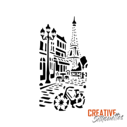 French Street Stencil - Image 3