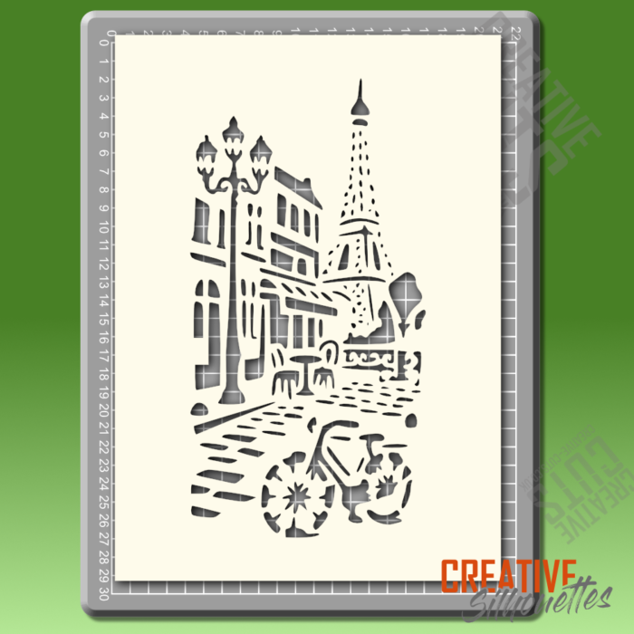 French Street Stencil - Image 2