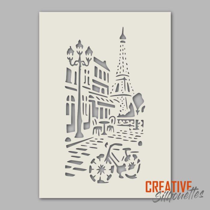 French Street Stencil - Image 1
