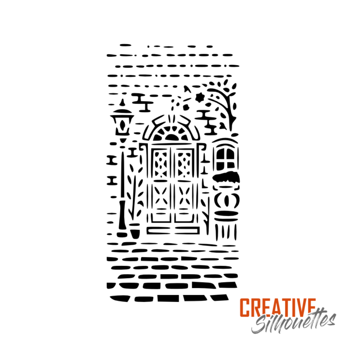 French Street Stencil - Image 3