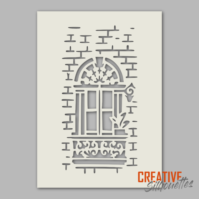 French Street Stencil - Image 1