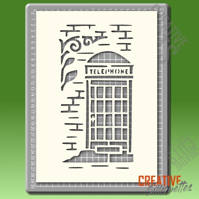 French Street Stencil - Image 2