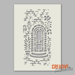 French Street Stencil