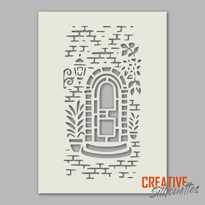 French Street Stencil - Image 1