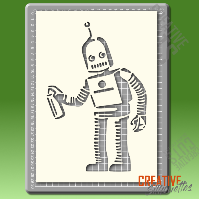 Robot Tagger Stencil - Image 2