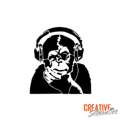 Quirky Monkey Stencil - Image 3