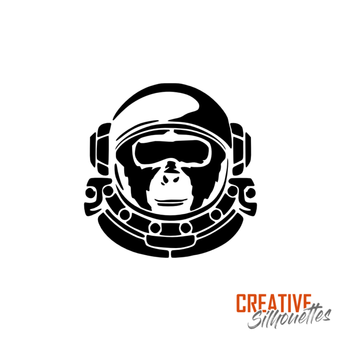 Quirky Monkey Stencil - Image 3