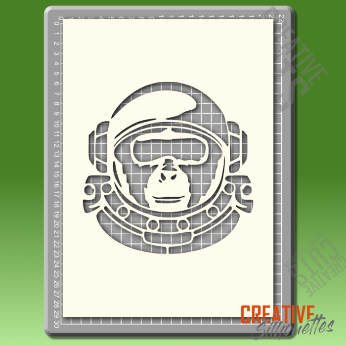 Quirky Monkey Stencil - Image 2