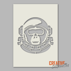 Quirky Monkey Stencil