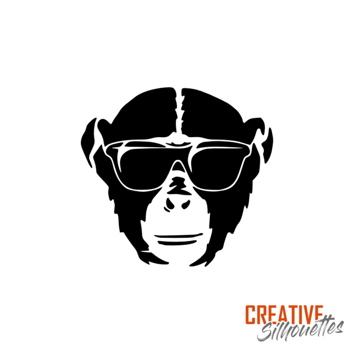 Quirky Monkey Stencil - Image 3