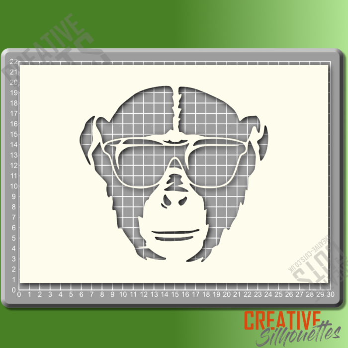 Quirky Monkey Stencil - Image 2