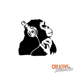 Quirky Monkey Stencil - Image 3