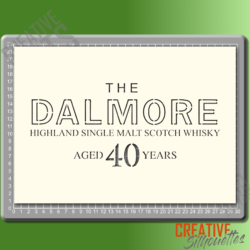Dalmore Whisky Stencil - Image 2