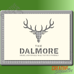 Dalmore Whisky Stencil - Image 2