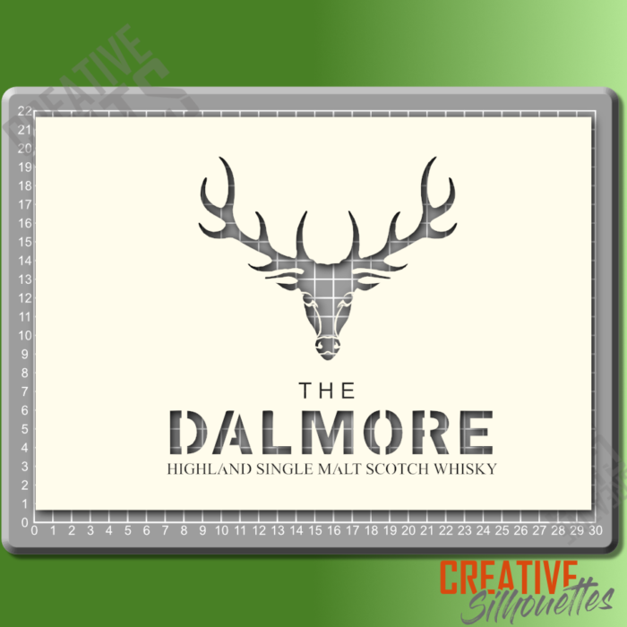 Dalmore Whisky Stencil - Image 2