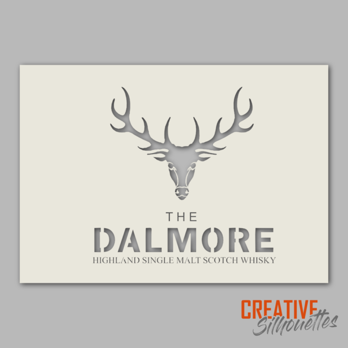 Dalmore Whisky Stencil - Image 1