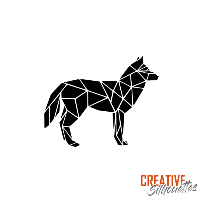 Geometric Wolf Stencil - Image 3