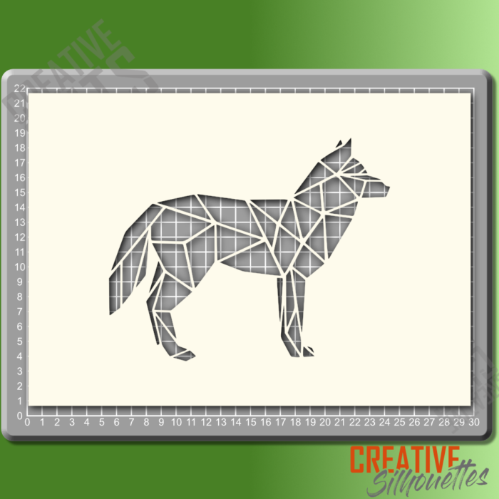 Geometric Wolf Stencil - Image 2