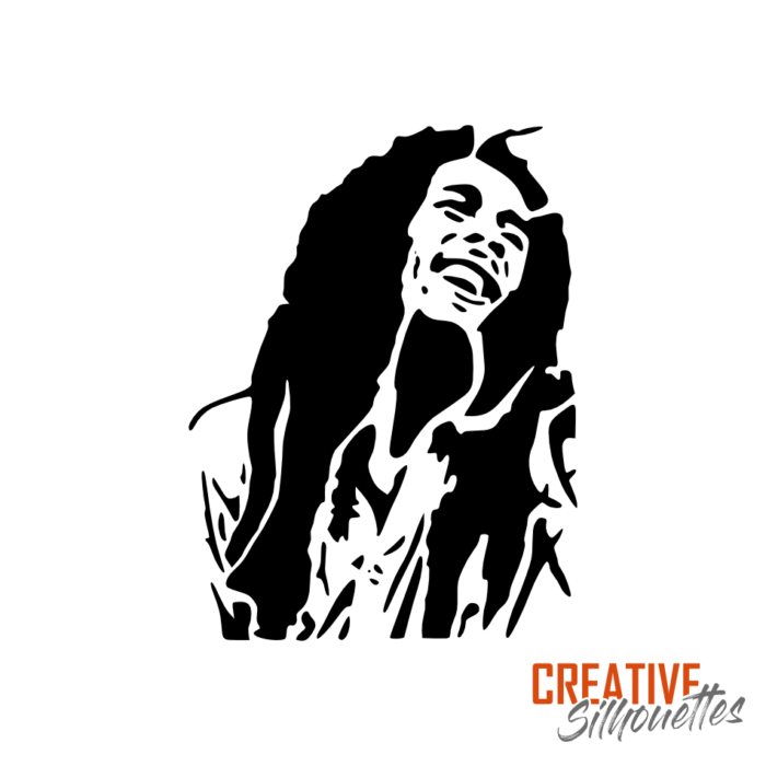 Bob Marley Portrait Stencil - Image 3