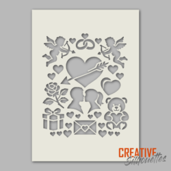 Valentine Love Stencil