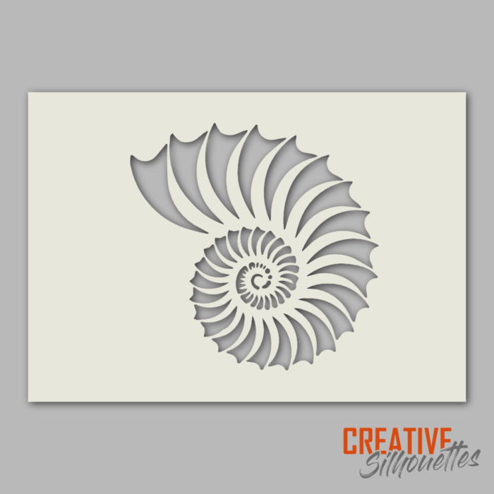 1246gr Seashell Stencil - Image 1