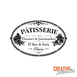 Patisserie Sign Stencil - Image 3