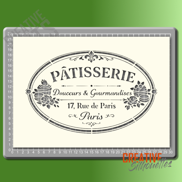 Patisserie Sign Stencil - Image 2