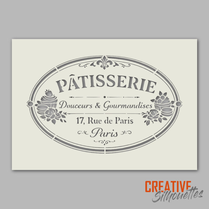 1249gr Patisserie Sign Stencil - Image 1