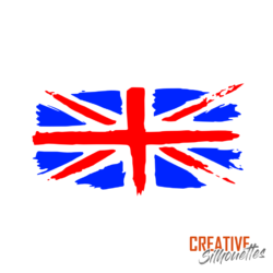 Graffiti Union Jack Stencil - Image 3