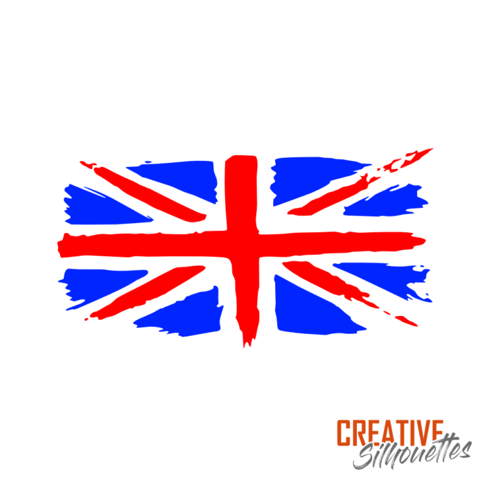 Graffiti Union Jack Stencil - Image 3