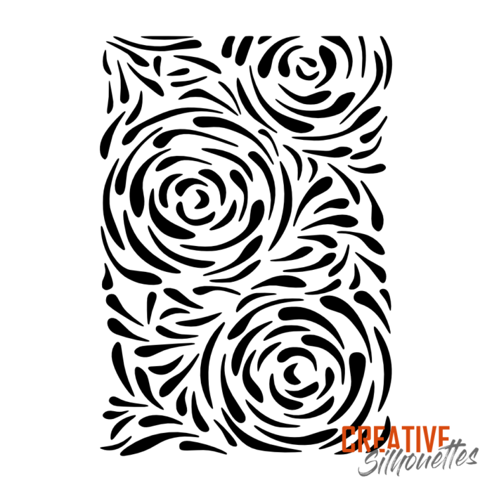 Swirl Pattern Stencil - Image 3
